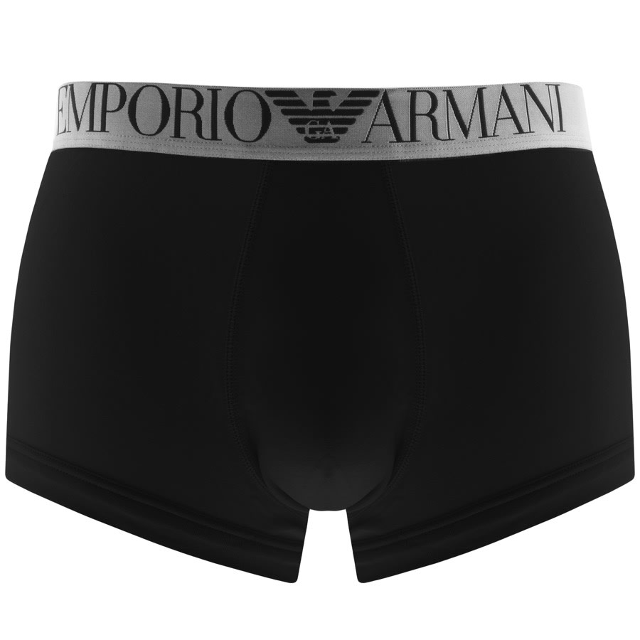 Alternative Image for ProductEmporio Armani Underwear Stretch Trunks Black1
